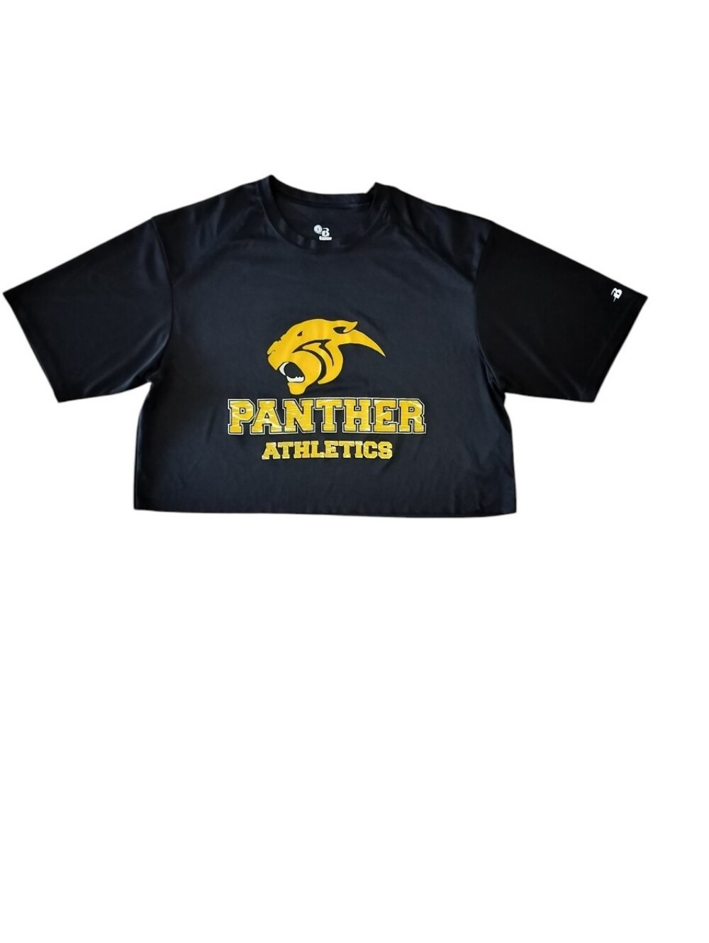 Panther Athletics Black Performance Tee Shirt Short Sleeve Graphic Logo